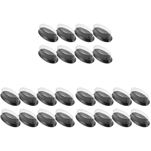 30Pcs Lightweight Black Cake and Dessert Boxes 2