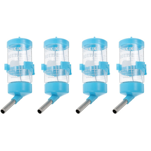 2 Count Hamster Drinking Fountain Auto Pouring Design Water Feeder