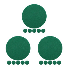 18St Groene Air Hockey Mallet Pads Zelfklevend Duurzaam Materiaal