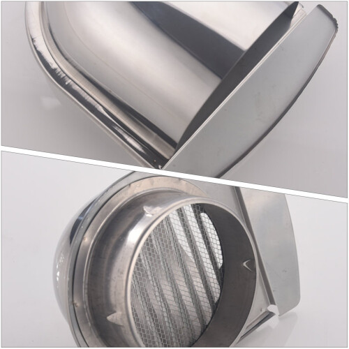 grille de ventilation en acier inoxydable pour extraction aération 2
