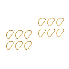 200St Gouden D Ring Voor Sjorbanden, Tassen En Projecten