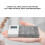 Electronic Medication Organizer with Vibration Beep Alerts 5 Sets USB Charge 6