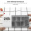 Electronic Medication Organizer with Vibration Beep Alerts 5 Sets USB Charge 7