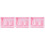 3Pcs Pink PP Chopsticks Holder Draining Tableware Organizer 4