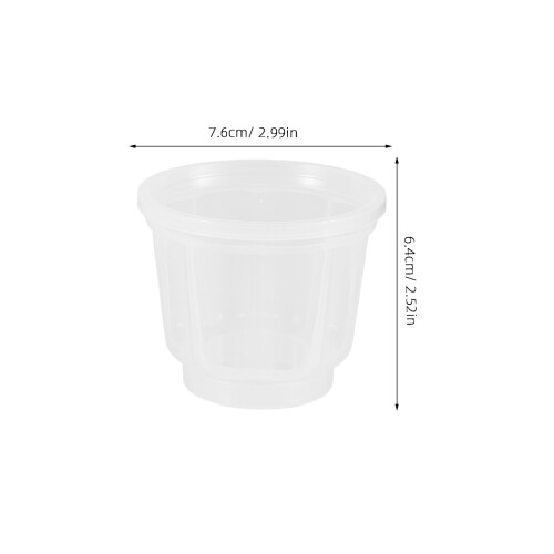 4 pièces coupes à dessert couvercles réutilisables 2