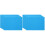 8Pcs Sky Blue Silicone Sheet for Resin Craft DIY Multipurpose Mat 3