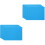 8Pcs Sky Blue Silicone Sheet for Resin Craft DIY Multipurpose Mat 4