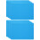 8Pcs Sky Blue Silicone Sheet for Resin Craft DIY Multipurpose Mat 6
