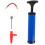 4Sets Outdoor Basketball Inflator Tool Compact Quick Pressure Pump 10