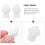 Light Screw Caps Pcs Lamp Finials Decorative Knobs For Lighting 7