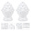 Light Screw Caps Pcs Lamp Finials Decorative Knobs For Lighting 10