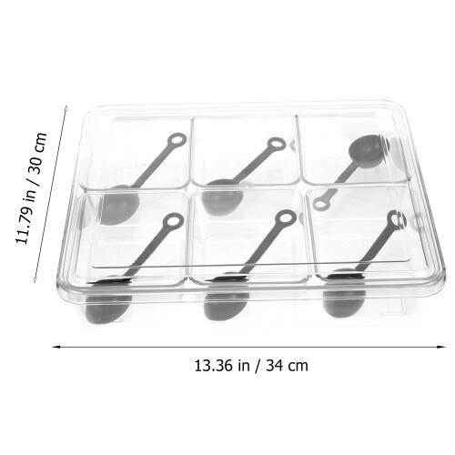 One Set Cocktail Case With Spoon And Condiment Compartment For Bar 1