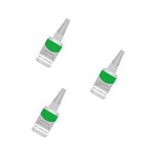 3Pcs Green for Plastic Fast-Drying Waterproof Office Use