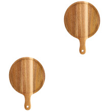 2Pièces À Pizza Ronde En Bois Clair Pour Cuisine
