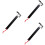 3Pcs Compact Multi-Use Tent Hammer for Camping with Handle Rope 7