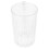 3Pcs Household Transparent Beer Cup with Handle for Beverages 9