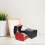 2Pcs PU Leather Watch Display Boxes Assorted Color Storage Gift Cases 7