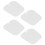 4St Plastic Bootshaper Inserts Wit Voor Dames Hoge Vormbehoud 1