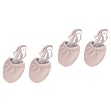2Paren Paar Dansschoenen Roze Elastiek Half Professioneel En Ademend