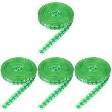 4Rolls Green Ribbon for Gift Wrapping and Spring Party Crafts