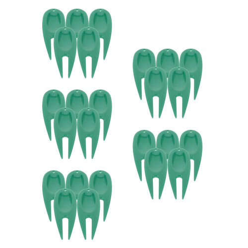 25St Golf Divot Tool Plastic Compact En Duurzaam Voor Sport