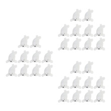 30 Stuks Hars Polar Dieren Figurines Voor Mini Landschap Decor