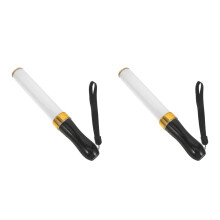 2St Innovatieve Zwarte Lichtstok Voor Party Decor En Support