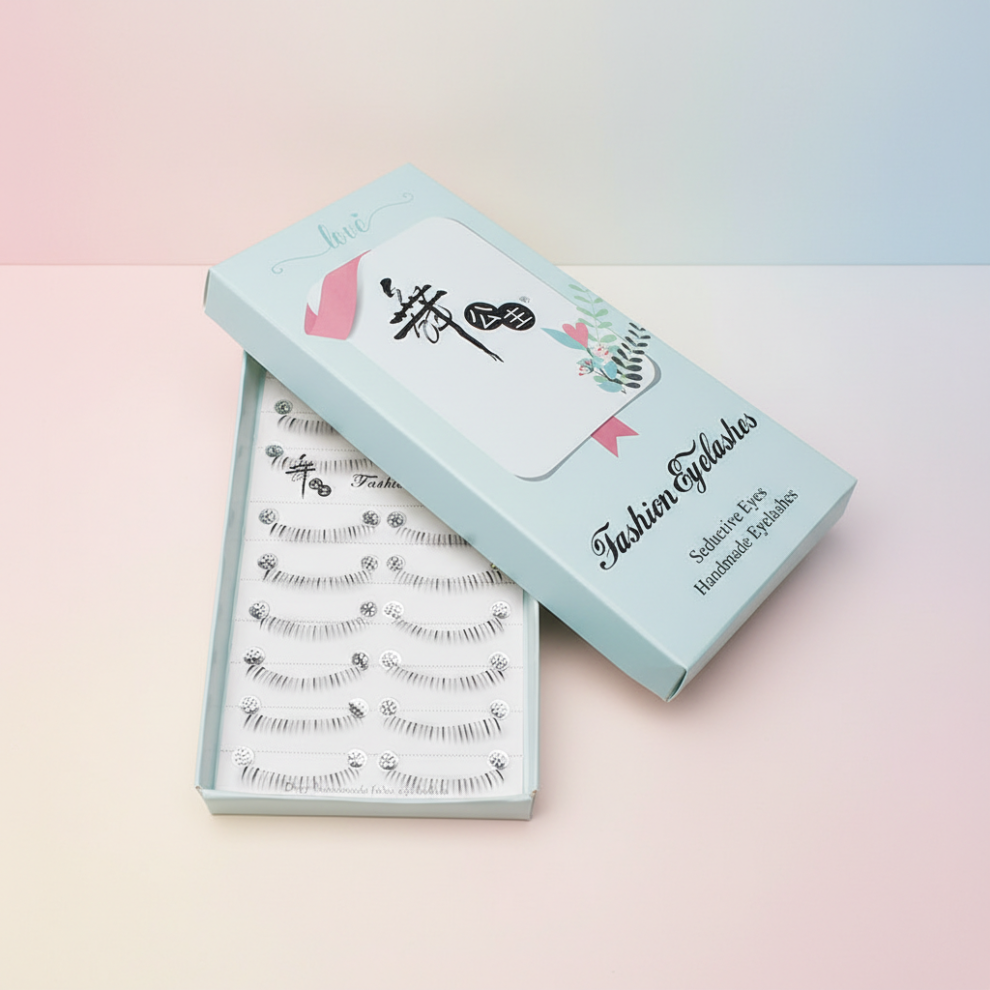 Dachuang Beauty (A01 Lower Lashes) 10 Pairs Pointed Fake Eyelashes For Women