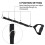 2Pcs Heavy Duty Exercise Handles Pull Strap for Resistance Bands Black 7