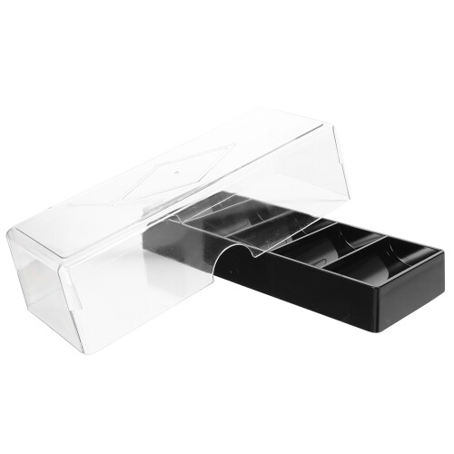 3Pièces Porte-Jetons Poker Noir Multi-Usage Pour Rangement 1