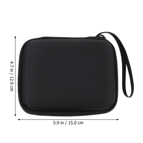Schwarzer Guitar Pick Case Handlich Für Und E-Gitarren 1