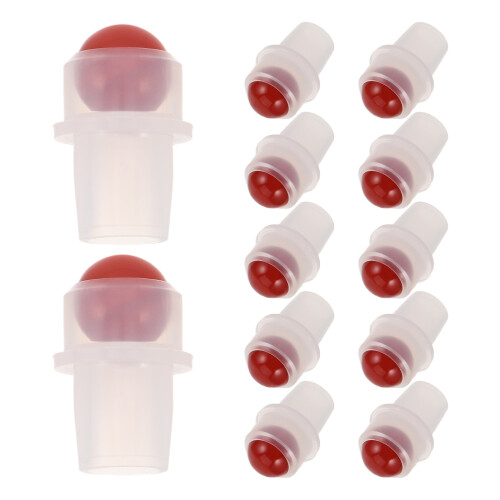 24Pcs Durable Jade Rollerball Tops for Essential Oil Roll-on Bottles 1