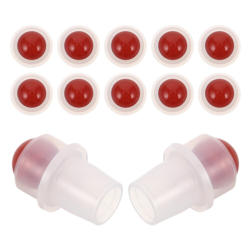 24Pcs Durable Jade Rollerball Tops for Essential Oil Roll-on Bottles 2