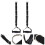 2Pcs Heavy Duty Exercise Handles Pull Strap for Resistance Bands Black 9