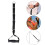 2Pcs Heavy Duty Exercise Handles Pull Strap for Resistance Bands Black 11
