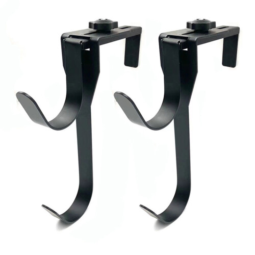 (2pcs) Heavy Duty Pool Pole Hanger for Telescopic Skimmers