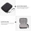 Schwarzer Guitar Pick Case Handlich Für Und E-Gitarren 7