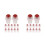 24Pcs Durable Jade Rollerball Tops for Essential Oil Roll-on Bottles 9