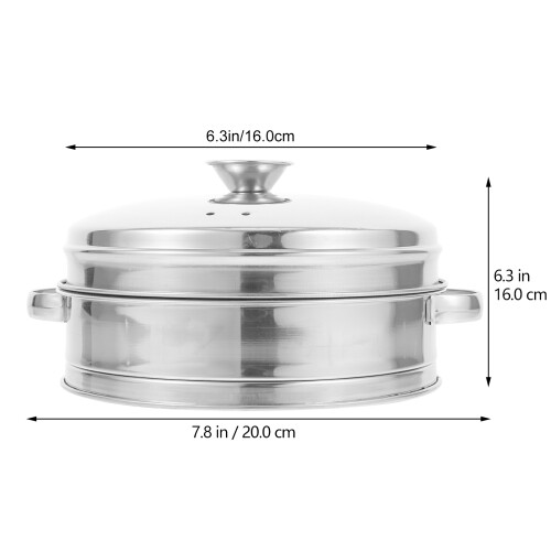 1Set Stainless Steel Steamer Insert Basket for Kitchen Cooking 1