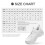 2Paires Baskets Mode Blanches -Terrain Semelles Robustes 2