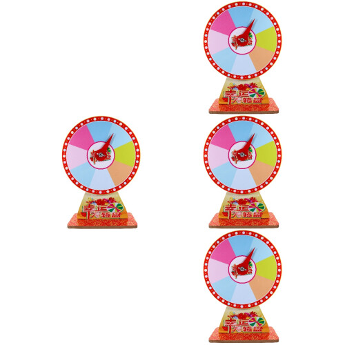 4Ensembles Roue De Prix DIY En Multi Couleurs Pour