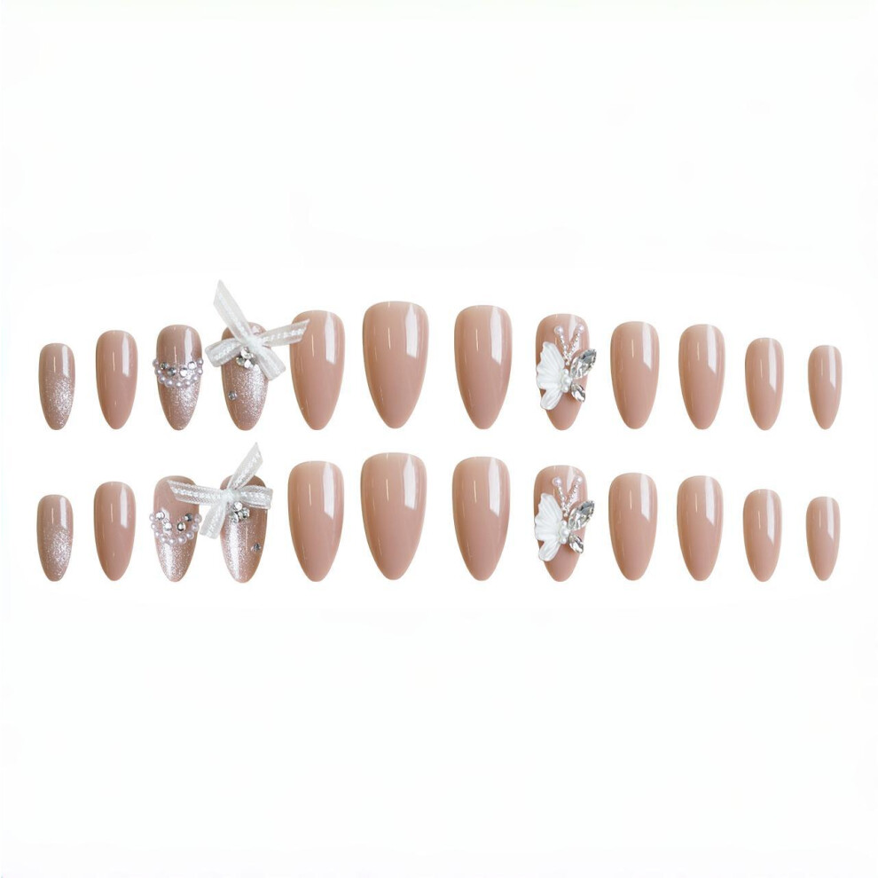 Dachuang Beauty Butterfly Resin False Nails - Zero Pressure Diy