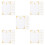 100Sheets White Kraft Letter Paper for Creative Writing and Greetings 7