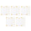 100Sheets White Kraft Letter Paper for Creative Writing and Greetings 8