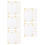 100Sheets White Kraft Letter Paper for Creative Writing and Greetings 9