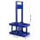 4Pcs Reusable Blue Plastic Beer Basket with Handle Foldable Storage 9