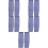 5Paires Manchons Protecteurs Avant-Bras Hppe Souples 8