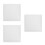 3Pcs ABS Ceiling Access Panel White Decorative Electrical Cover 4