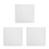 3Pcs ABS Ceiling Access Panel White Decorative Electrical Cover 6