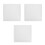 3Pcs ABS Ceiling Access Panel White Decorative Electrical Cover 9